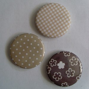 Lot de 3 - marron (25mm)
