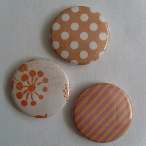 Lot de 3 - orange (25mm)