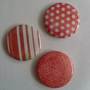 Lot de 3 - rouge (25mm)