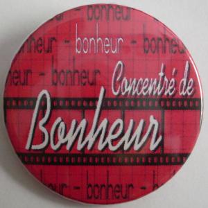 Concentr&eacute; de bonheur (rose fonc&eacute;)