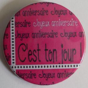 C'est ton jour (rose-38mm)