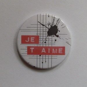 "Je t'aime" &agrave; la dymo